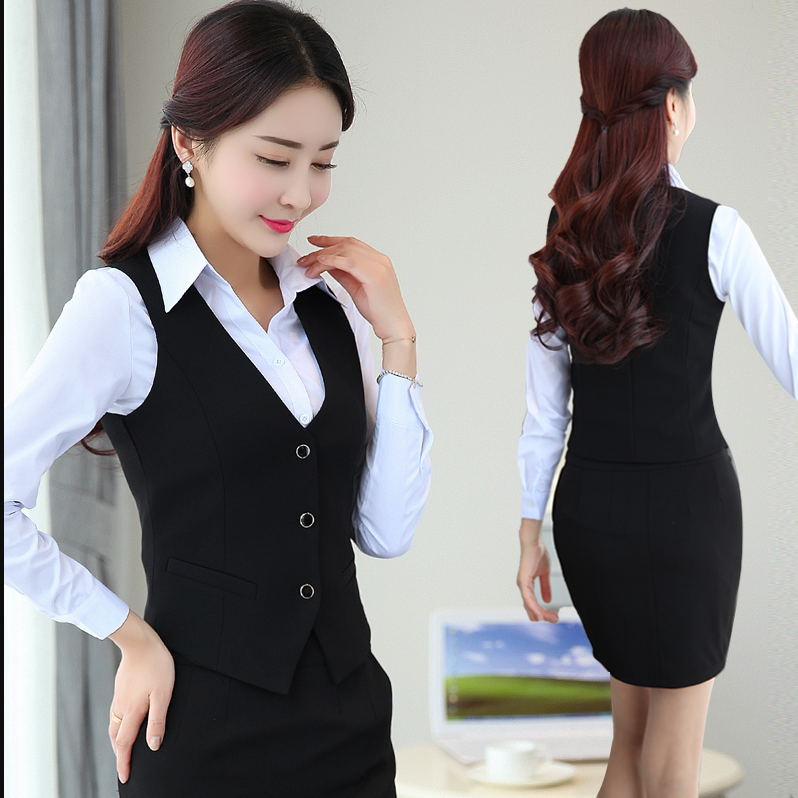 办公室文员款 接待工作服