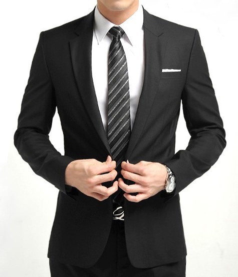 单扣西装定制 珠海西装工作服