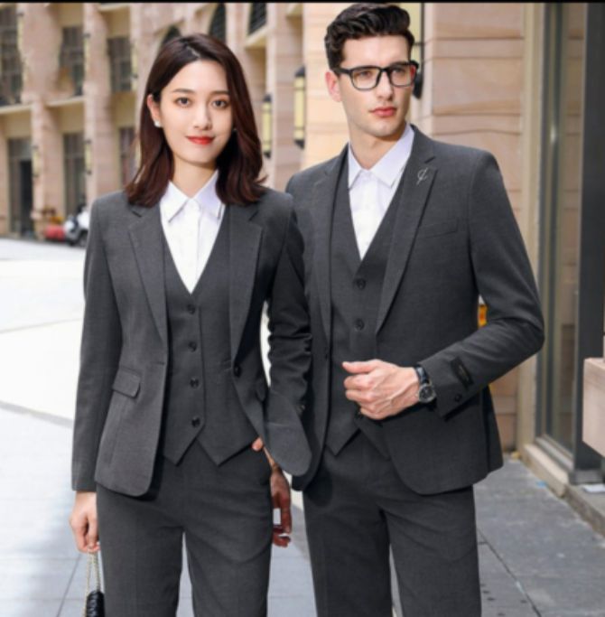 写字楼西装工作服 量体定制