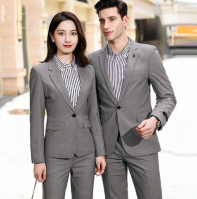 写字楼西装工作服 量体定制