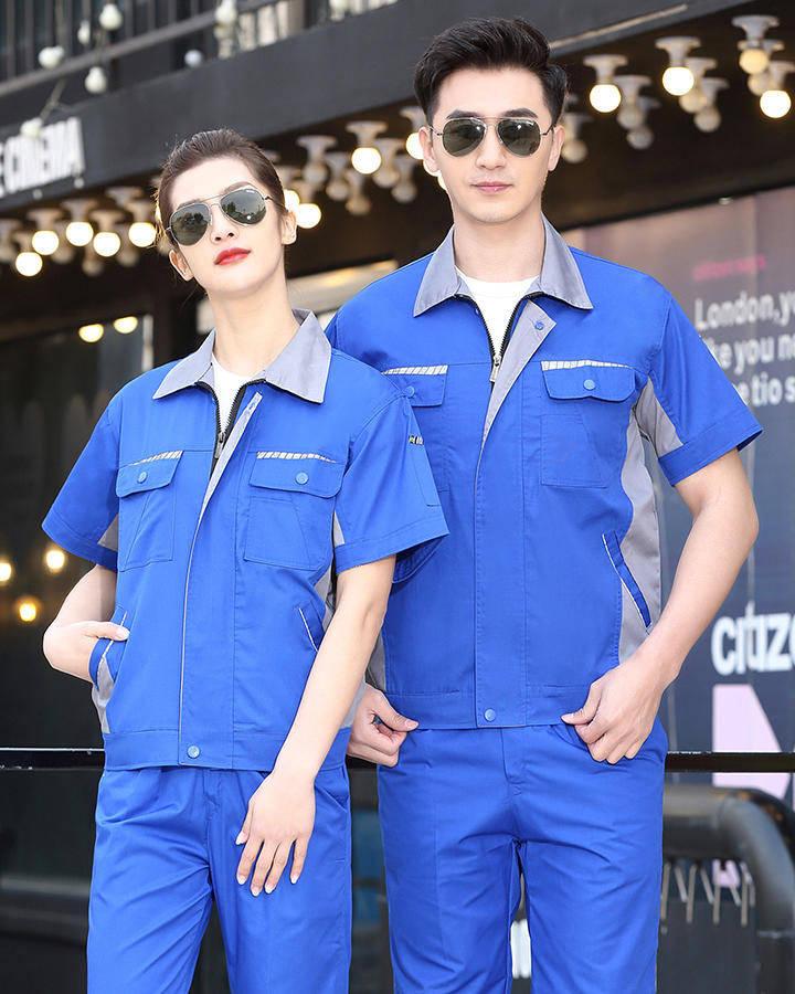 薄款现货夏装短袖 江门工作服