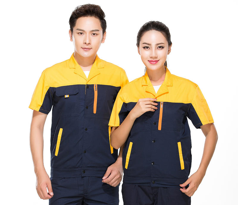 热线款现货夏装短袖 南海工作服