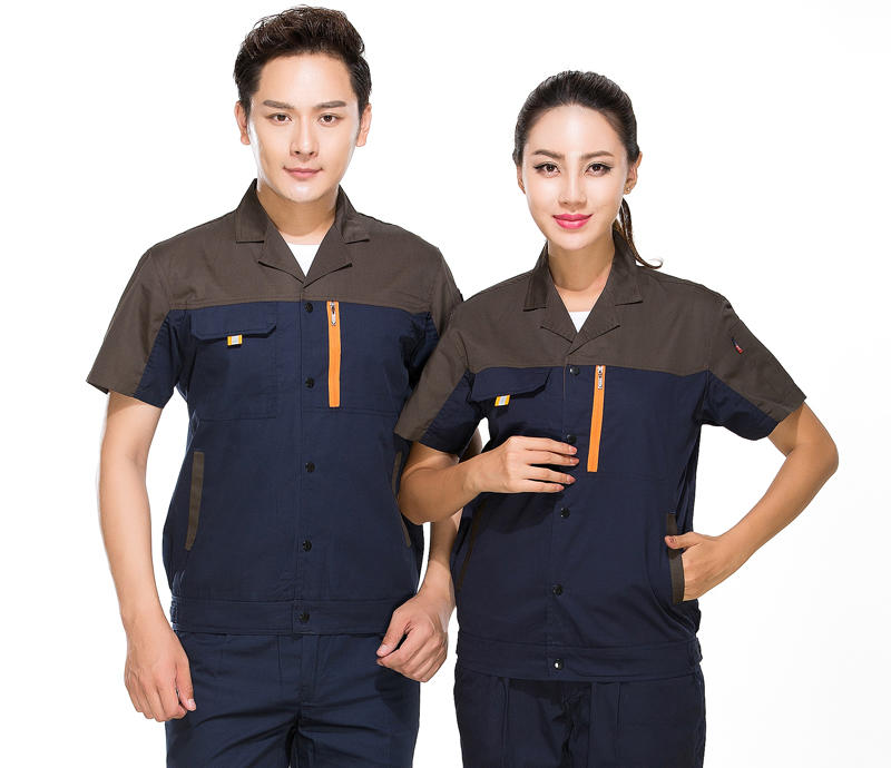 热线款现货夏装短袖 南海工作服