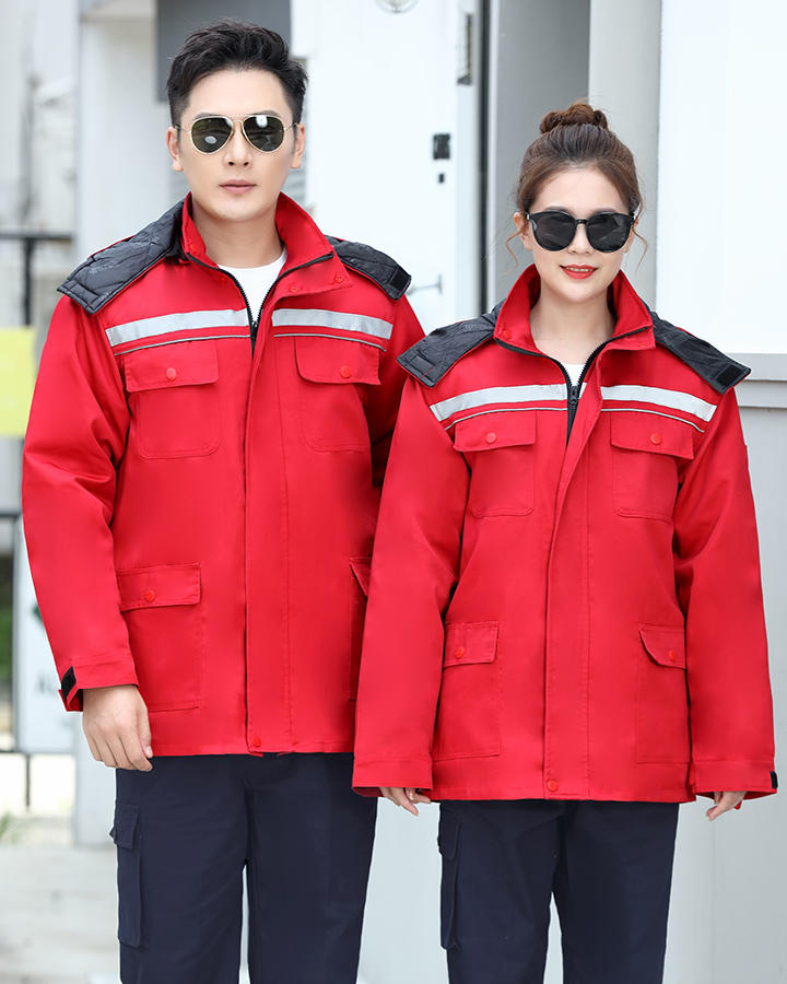 现货保暖棉服工衣 清远工作服