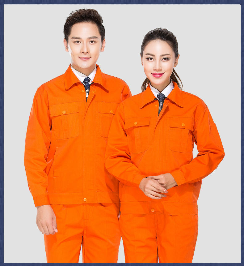 现货耐磨厚珠帆布冬装工作服