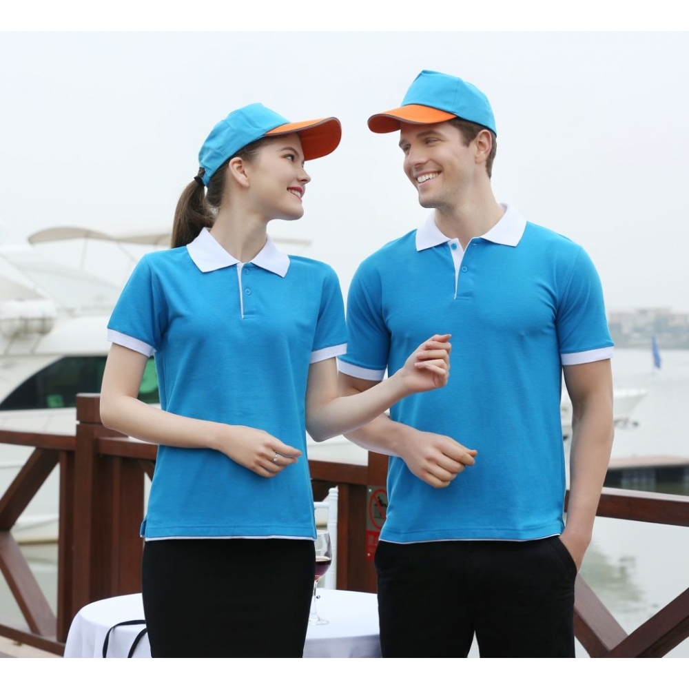 现货夏装POLO衫 江门制服厂服工衣