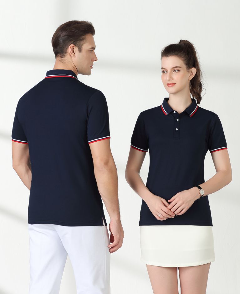 现货普通款翻领 清远工作服