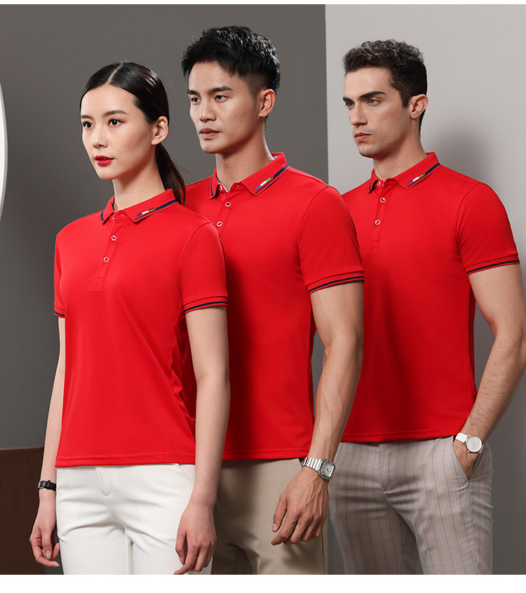 现货普工款夏装短袖 肇庆厂服