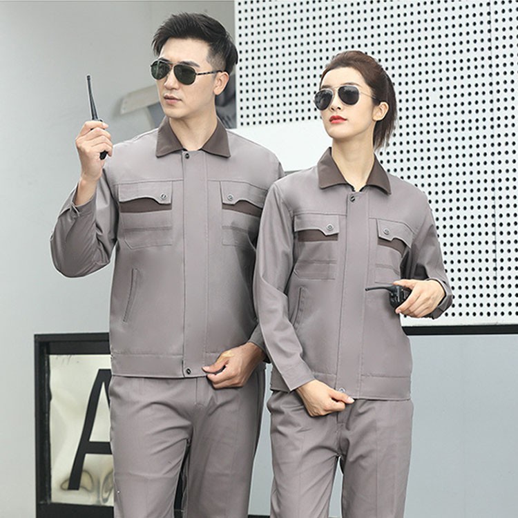 现货看秋冬长袖工作服